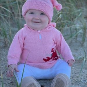 Claver Quality Sweaters Pink Lobster Size 6 Months